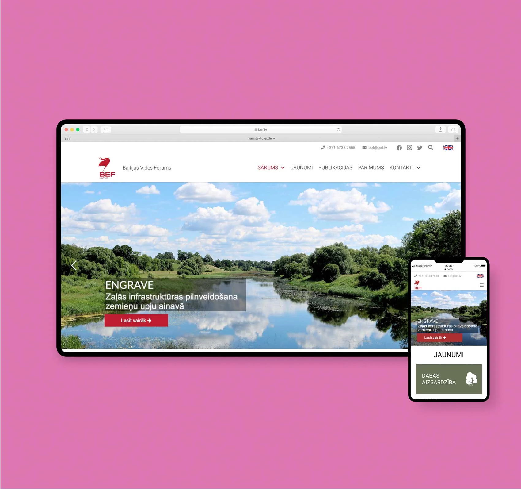 Webdesigner aus Hamburg | bef.lv