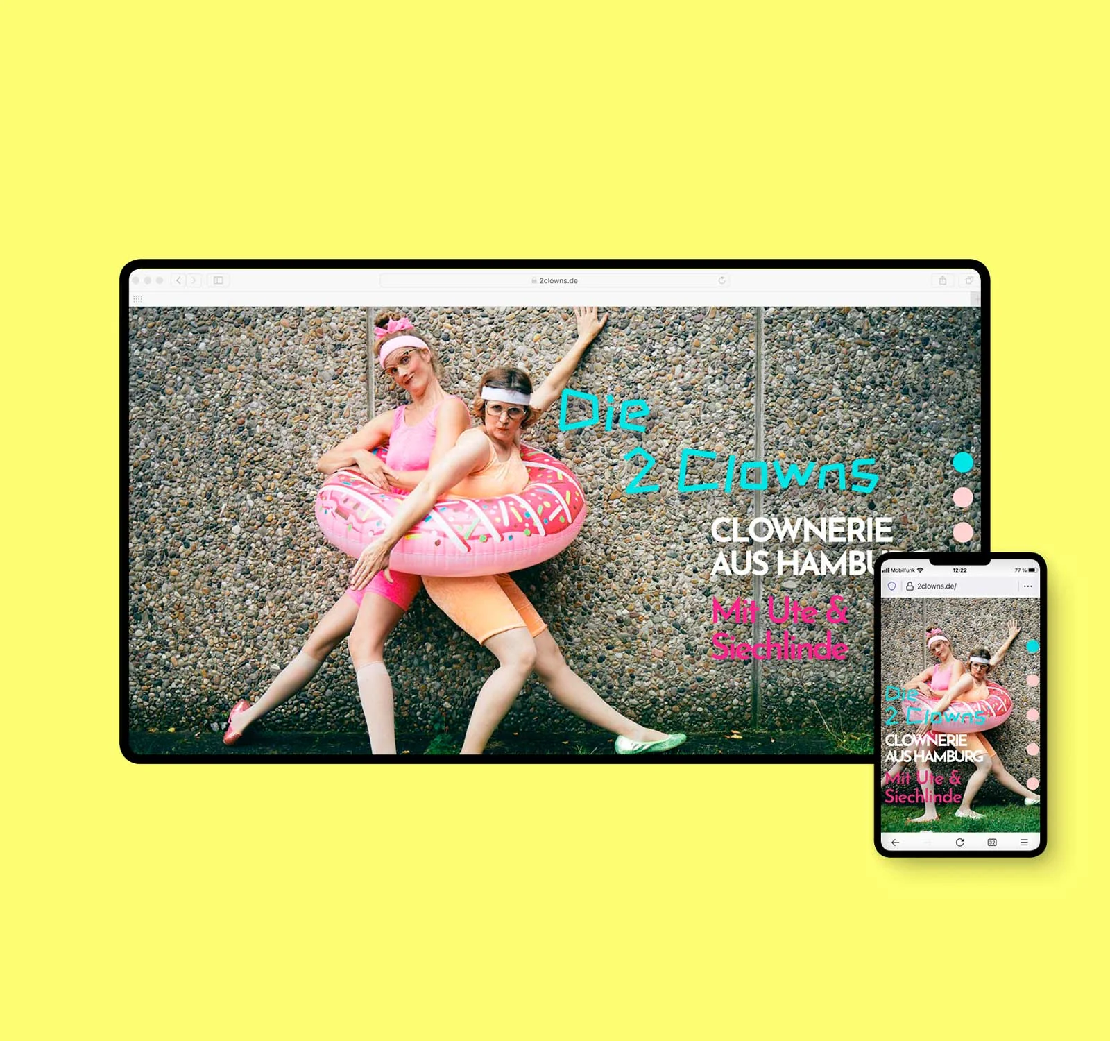 Webseite | www.2clowns.de Webdesign Hamburg | Webseite | www.2clowns.de